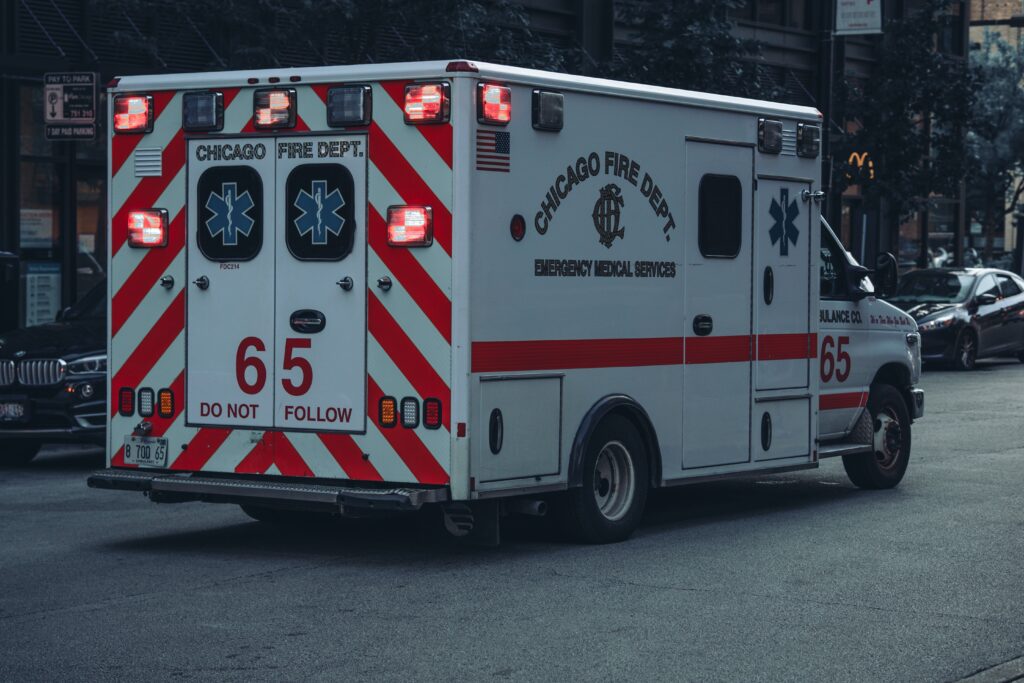 ambulance illinois injury chicago